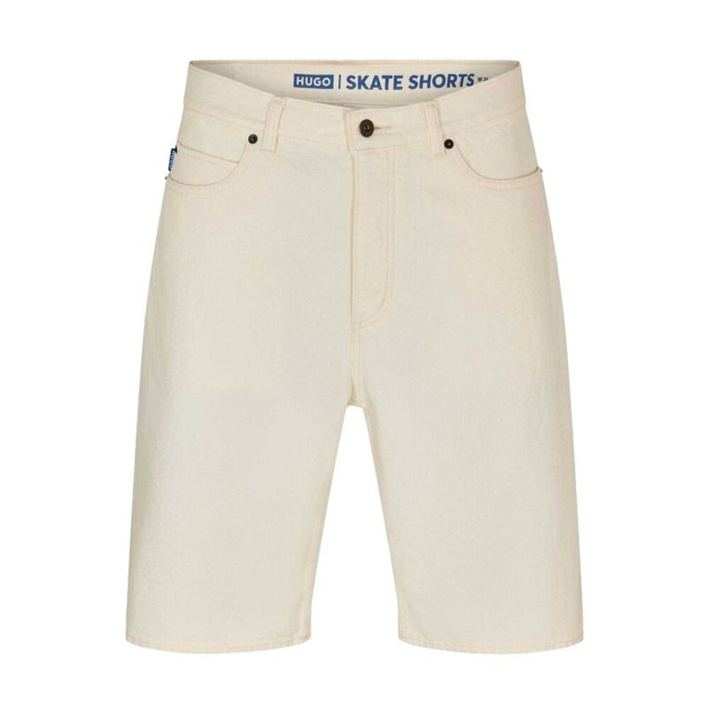 Hugo Mens Denim Shorts / White